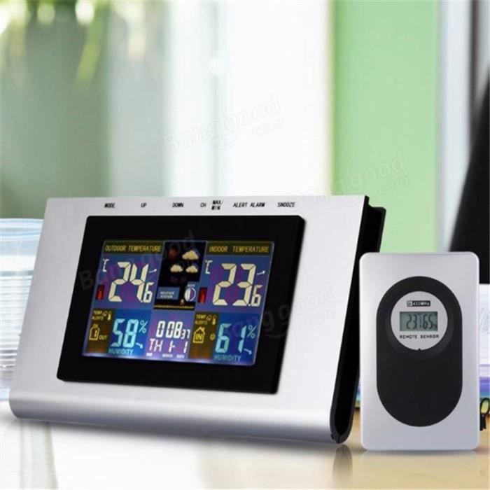 Oniissy Station Météo Numérique Sans Fil Thermo-Hygromètre