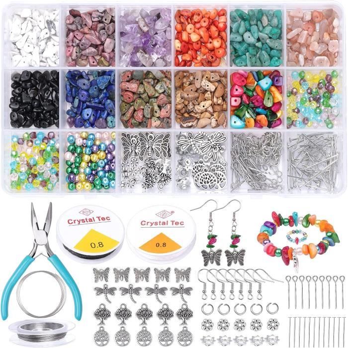 Perles De Pierres Précieuses Naturelles 2-3 Mm Faites Main - Multi-méla, Qualité A+, Pour Création Bijoux