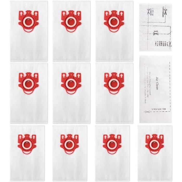 Sacs Aspirateur WAIKAS Pour Miele - Pack De 18 Sacs 3D Efficiency | Compatible FJM/GN, C2, C3