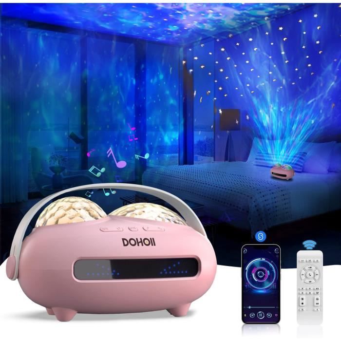 Projecteur Ciel étoilé Aurore 16 Couleurs - Veilleuse LED Vagues Océan | Télécommande, Ambiance Chambre