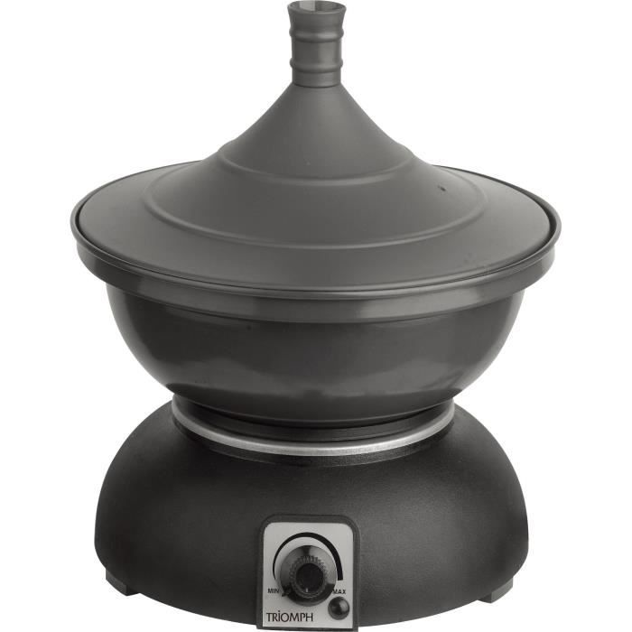 TRIOMPH Tajine électrique ETF1642 - 1200 W - Noir - Cdiscount