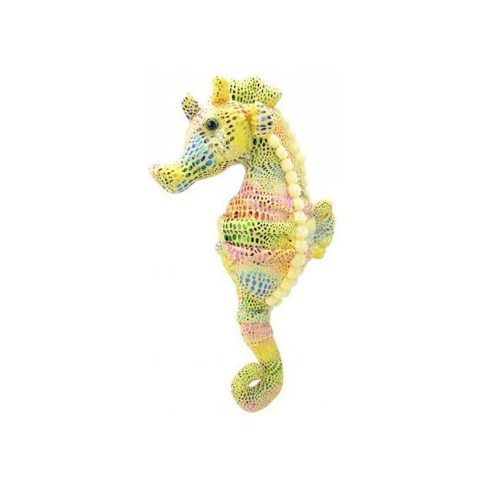 Boosns Jouet En Peluche Hippocampe Géant 90cm - Peluche Douce Et Réaliste Pour Enfants (Vert)