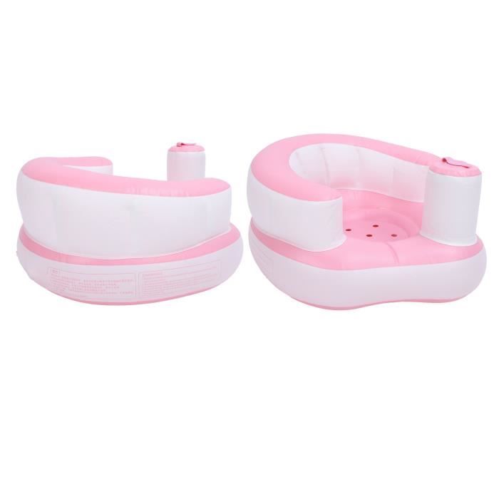 Siège Gonflable Bébé AYESY - Avec Pompe Intégrée, Dossier Ergonomique - Pour Bébés 3 Mois+ (jusqu'à 27 Kg) - Voyage, Bain, Jeux