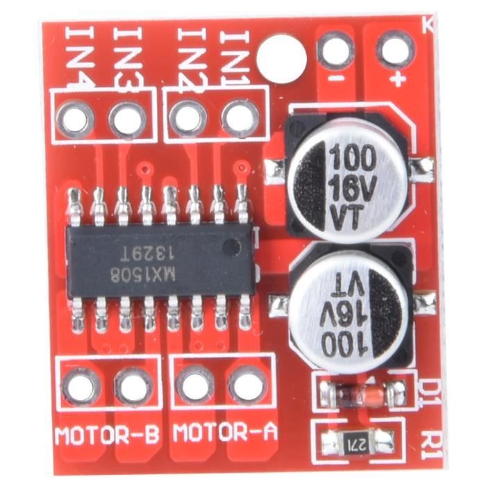 Module LMD18200 Pont H 3A 75W – Contrôle Moteur DC Vitesse Réglable PWM + Indicateur Puissance