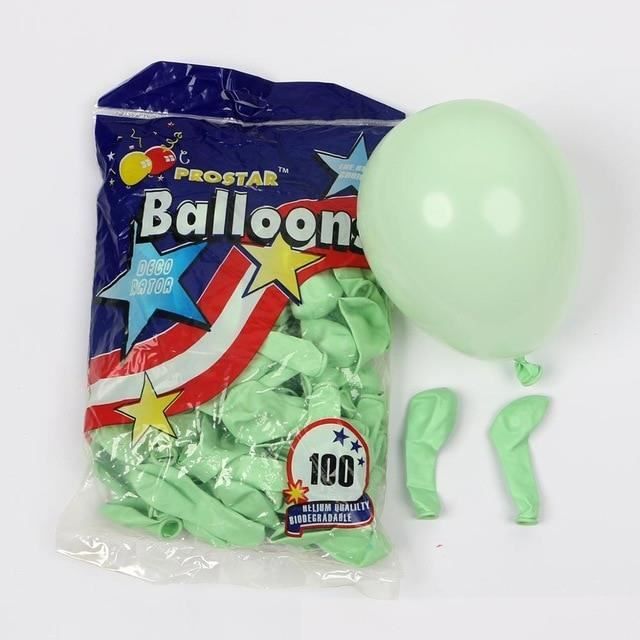 10" Pouces Qualité macarons pastel ballons ronds Latex Choix Couleur baloons 