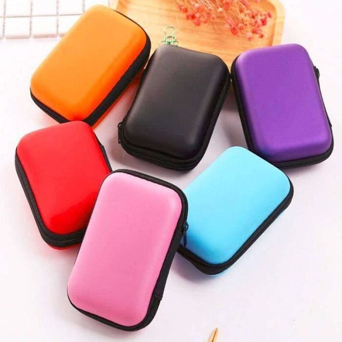Étui De Protection EVA Pour Disque Dur Externe - Dimensions 11,5 X 7,5 X 4 Cm, Léger, Avec Dragonne, Intérieur Doux