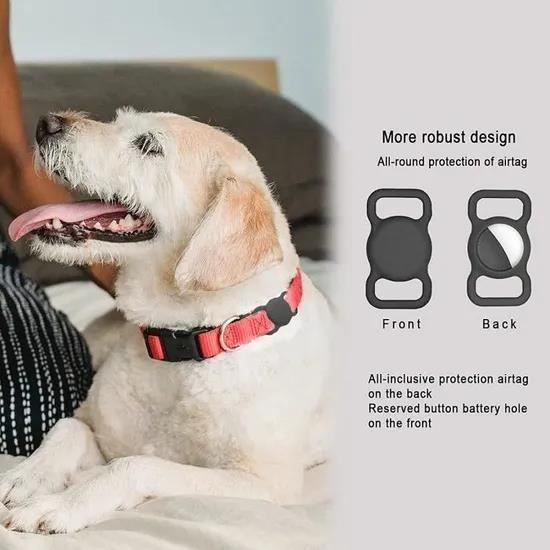 Support de collier Airtag pour chien, Anti-perte, pour Apple Airtag,  collier pour animal de compagnie