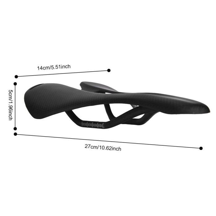 Selle De Vélo En Fibre De Carbone Imprimée En 3D, Siège Ultraléger, Amissié, Respirant, Pour Montagne, Gravier, Route, Confortable, Pièces De VTT