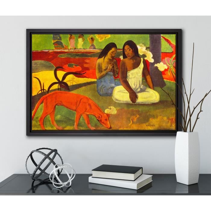 Giallobus - Cadre - Paul Gauguin - Espièglerie - Toile - 140x100
