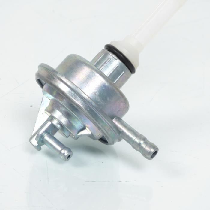 Robinet Réservoir Essence Scooter MBK 50 Booster 2004-2019 - Teknix Neuf - Dépression, Sortie 5mm, Filtre Intégré