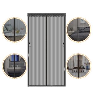 Porte Moustiquaire pour Couloirs Portes Patio Rideau Anti Moustique Bogues 100 x 210cm YUEMING Magn/étique moustiquaire Vert