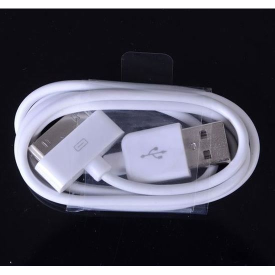 Lot De 20 Câbles USB MaxTech 1m Blanc - Pour IPhone/iPod/iPad (neuf, Emballage Reconditionneur)