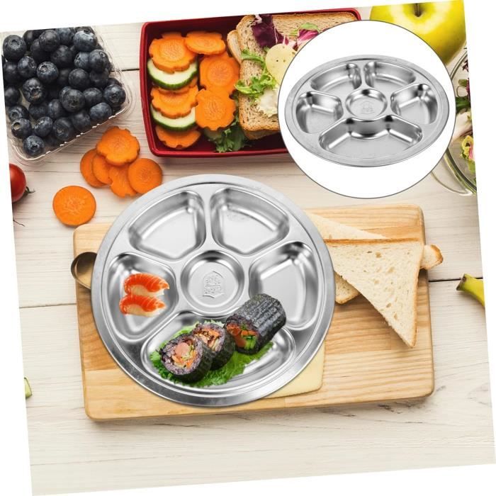 Boîte Déjeuner Tupperware 3 Compartiments – Assiette Bébé – Pratique Et Compartimentée