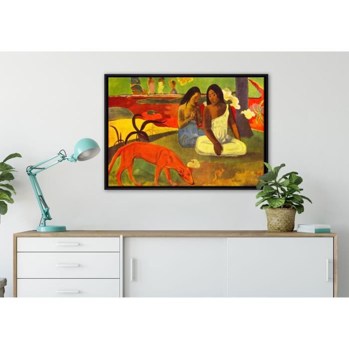 Giallobus - Cadre - Paul Gauguin - Espièglerie - Toile - 140x100