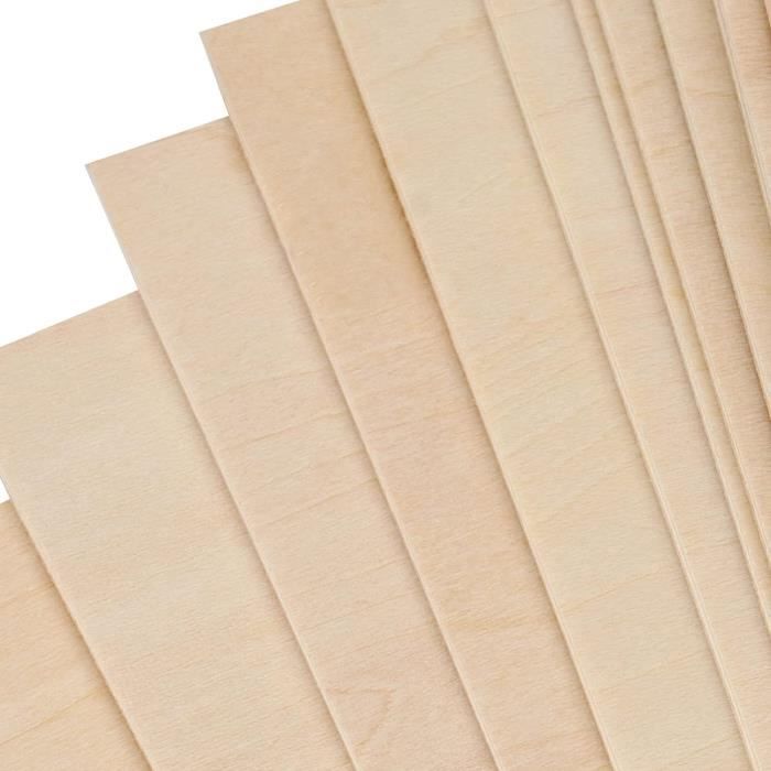 Lot De 10 Feuilles De Tilleul De 420 X 300 Mm, Feuilles De Contreplaqué