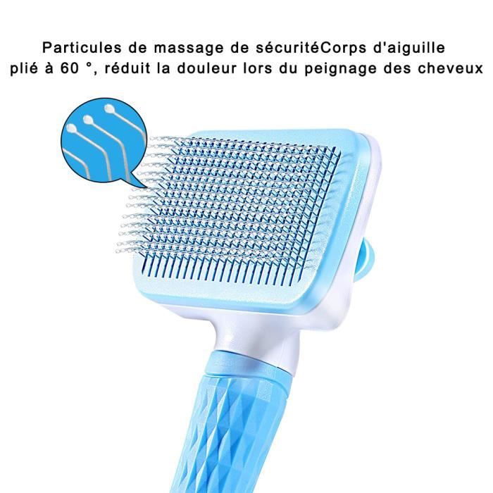 Brosse Chien Poil Long Efficace, Brosse Sous-poil Chien Professionnel Et Poil Mort - Maison Reneé