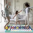 TAPIS DE JEU ENFANT Tapis De Danse Électronique Tapis De Piano Au Sol pour Enfants Et Tout-Petits Adulte Duo Jeu De Danse Tapis De-3