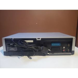 Magnétoscope LG C900 K7 VHS – 6 Têtes, NTSC, PAL, SECAM, Télécommande Incluse