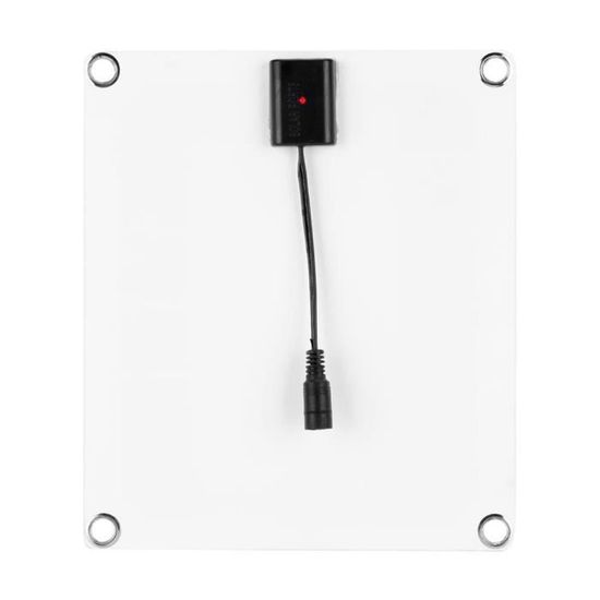 Mini Ventilateur Solaire de Charge USB de 6V 10W pour Serre de poulailler Ladieshow Ventilateur dextraction de Panneau Solaire