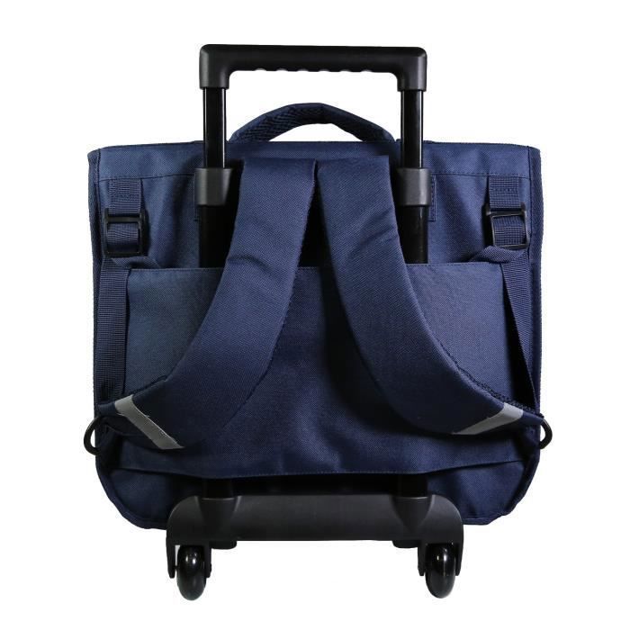 BAGTROTTER Cartable a roulettes 38 cm Disney Star Wars Bleu Bleu et rouge Cdiscount Bagagerie Maroquinerie