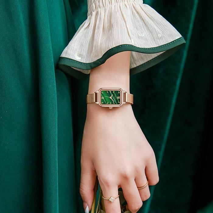 Montre verte on sale