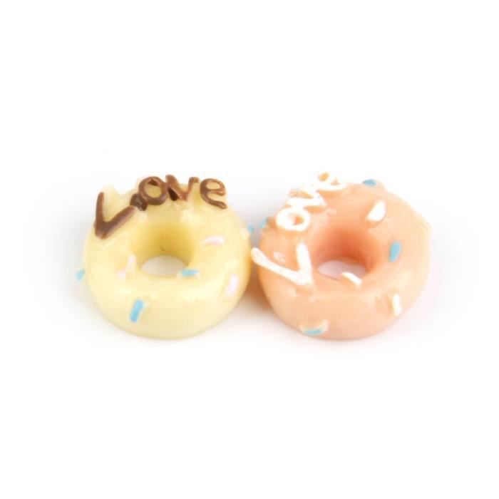 Moule à Pâtisserie Miniature 1:12 En Silicone Pour Maison De Poupée - Donuts Et Pains Fait Main Déco