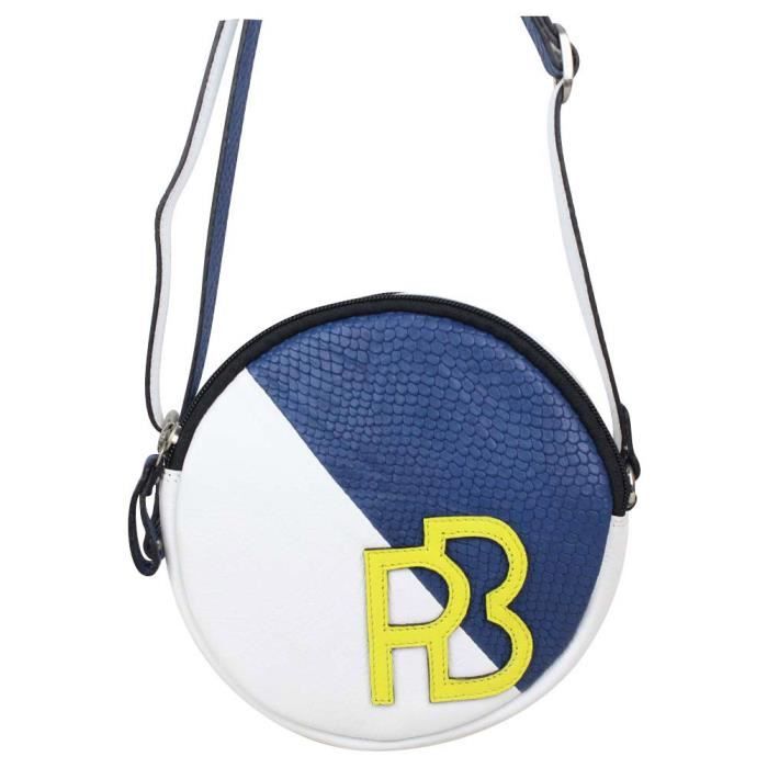 Sac rond deals bleu marine