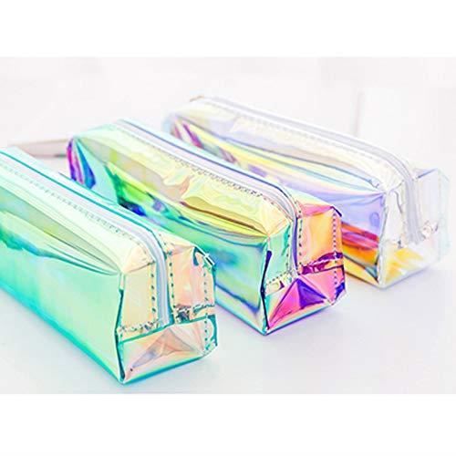 705 Trousse Scolaire Fille Brillante Sac Stylos Paillette