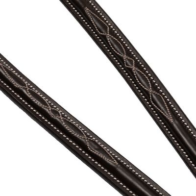 Martingale Sur Pied En Cuir Marron Qualité Made In England - Taille Cob/Arabe, Neuve Jamais Utilisée