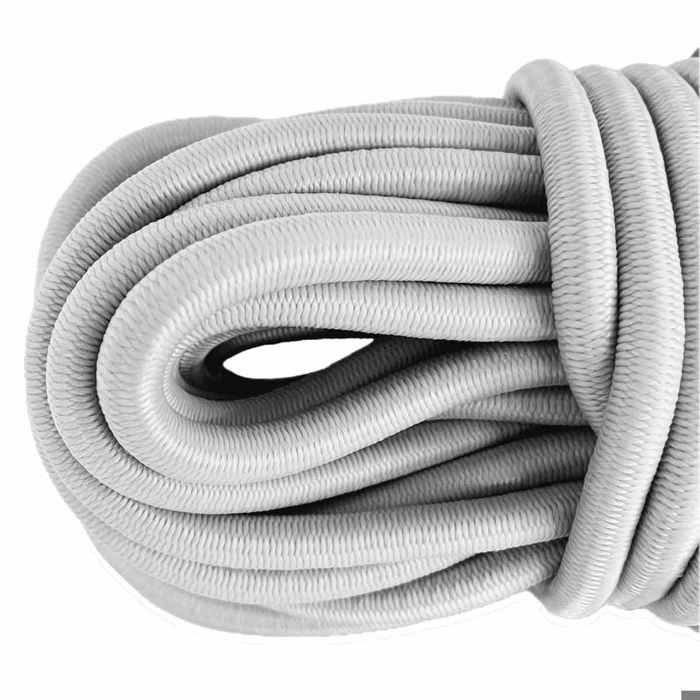 Tendeur De Bâche élastique 20 Mètres - Diamètre 6 Mm - Pour Fixation Bâches, Remorques, Piscines