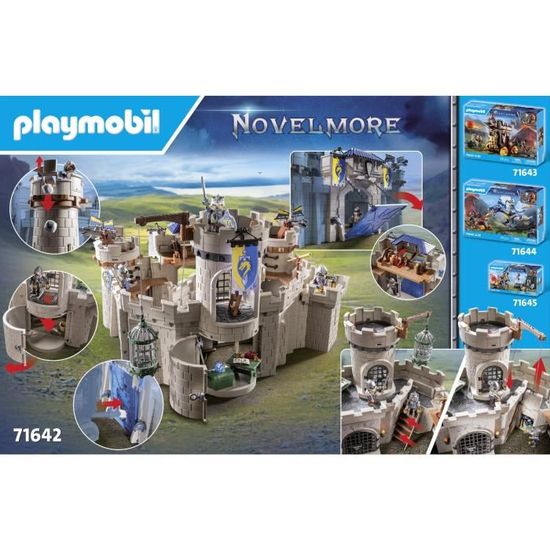 Playmobil Novelmore 70904 pas cher, Chevaliers Novelmore avec Dragon de