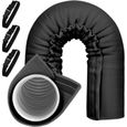 Isolation Tuyau Climatisation Extérieur/Intérieur – Protection Thermique Ajustable 3 Couches pour Tuyaux Ø13-15cm Climatiseur