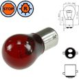 AMPOULE 12V 21/5W BAY15D ROUGE LAMPE FEU STOP ARRIERE VEILLEUSE ERGOT DECALE VOITURE AUTO MOTO SCOOTER PHARE CLIGNOTANT-0