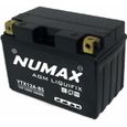 Batterie moto Numax Premium AGM avec pack acide YTX12A-BS 12V 10Ah 160A-0