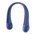 Climatiseur portable aste USB Type-C,6000mAh,refroidisseur d'air,affichage à 5 vitesses,ventilateur électrique - B-blue[A180]