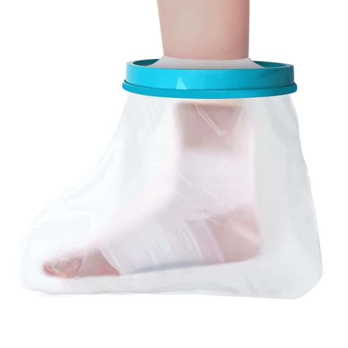 Protège-plâtre Jambe pour Adulte 100% Étanche, Réutilisable Protections