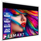 ESMART Professionnel MIROLO Toile pour store enrouleur 244 x 183 cm (120") 4:3 | Écran de projecteur home cinéma écran Rollo LCD