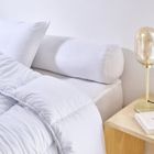 Traversin 160cm Ferme - Polochon enveloppe 100% coton - Garnissage ISOLANE et navettes de polyuréthane - BLEU CALIN