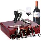 DASINKO Tire-bouchon, Ouvre-bouteilles de Vin, Poignée en Alliage de Zinc Ensemble d'Ouvre-bouteilles, Accessoires de Vin, 9 Pièces