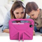 FRANCIS-R Coque Apple - iPad Air (2022) - 10,9", iPad Air 5 [A2589, A2591], Housse Enfants Léger EVA Poignée Support Etui -rose