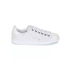 Sneakers Femme - VICTORIA - Modèle 12558 - Tige Paillettes - Cuir Synthétique Verni Blanc