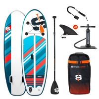 Stand up Paddle Gonflable JUNIOR 8' 30'' 4'' (244 x 76 x 10 cm) Gamme COMPACT - Pack complet avec Accessoires