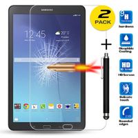 Samsung Galaxy Tab 3 Lite 7.0" T111 T110 T113 2014 Protection Écran, (2 Pack) HD Transparent Verre Trempé Protecteur d'écran