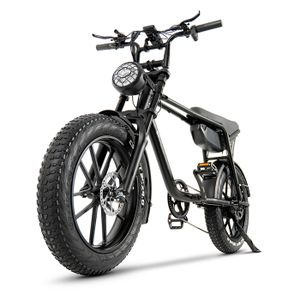 VÉLO ASSISTANCE ÉLEC Vélo électrique Cmacewheel K20 Noir 750W moteurs 17AH batterie 20