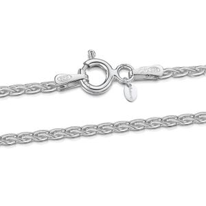 2 mm 14k Hamilton or plaqué argent sterling 925 italien COLLIER grosse chaîne