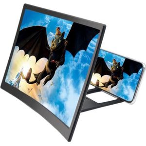 Generic Agrandisseur d'écran pour téléphone portable en blanc film movies loupe  ecran 3D HD Video à prix pas cher
