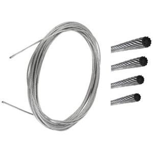En acier galvanisé câble Caténaire Câble 3 mm 30 Mètre Kit