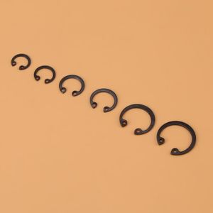 SERRAGE 100Pcs Circlips, Tailles Assorties 11Mm-21Mm, Boîte Incluse