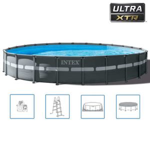PISCINE Intex Ensemble de piscine ronde Ultra XTR Frame 73