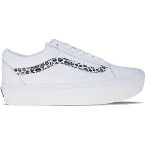 vans old skool platform blanche